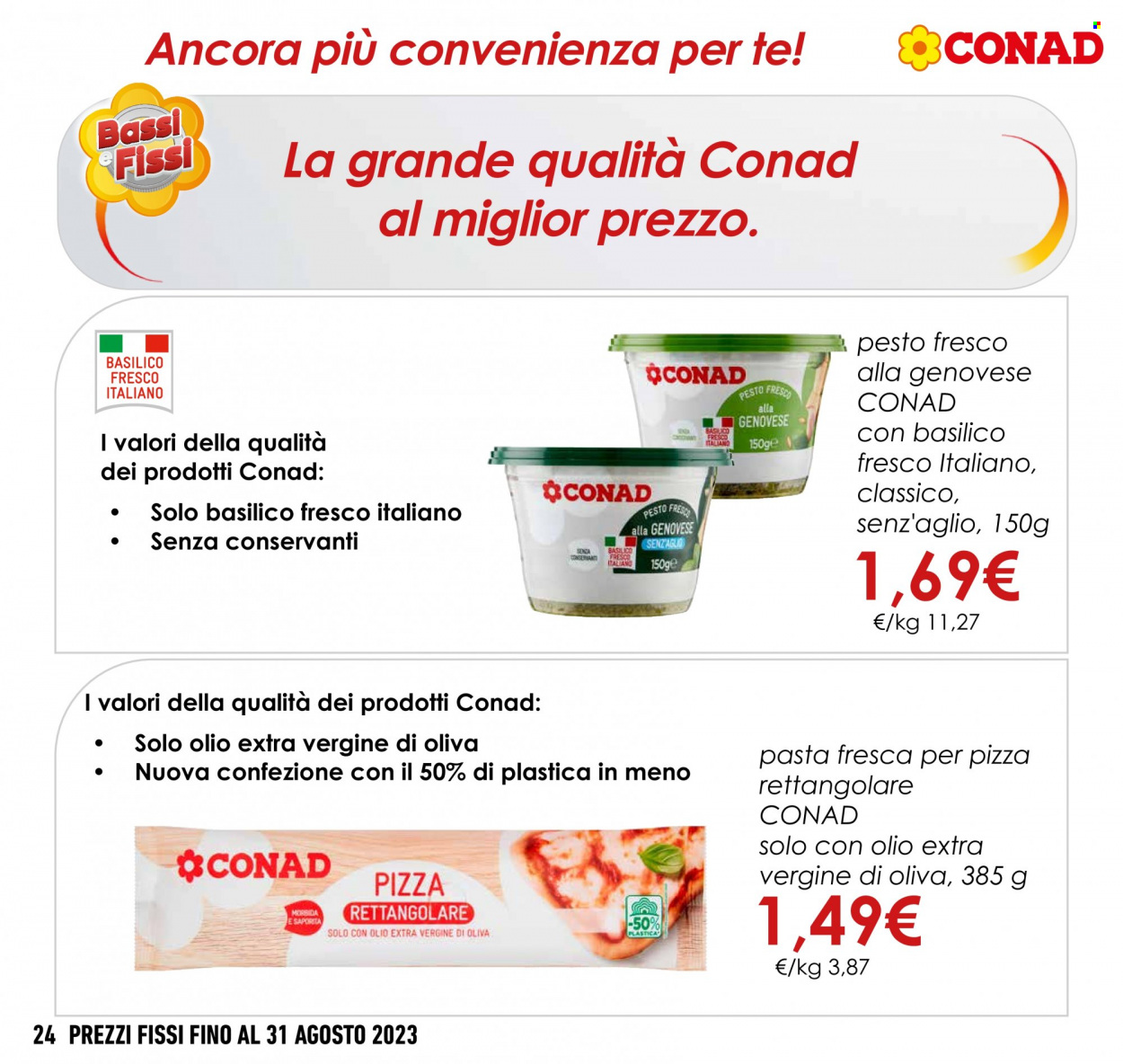 Volantino Conad - 1/8/2023 - 31/8/2023. Pagina 24