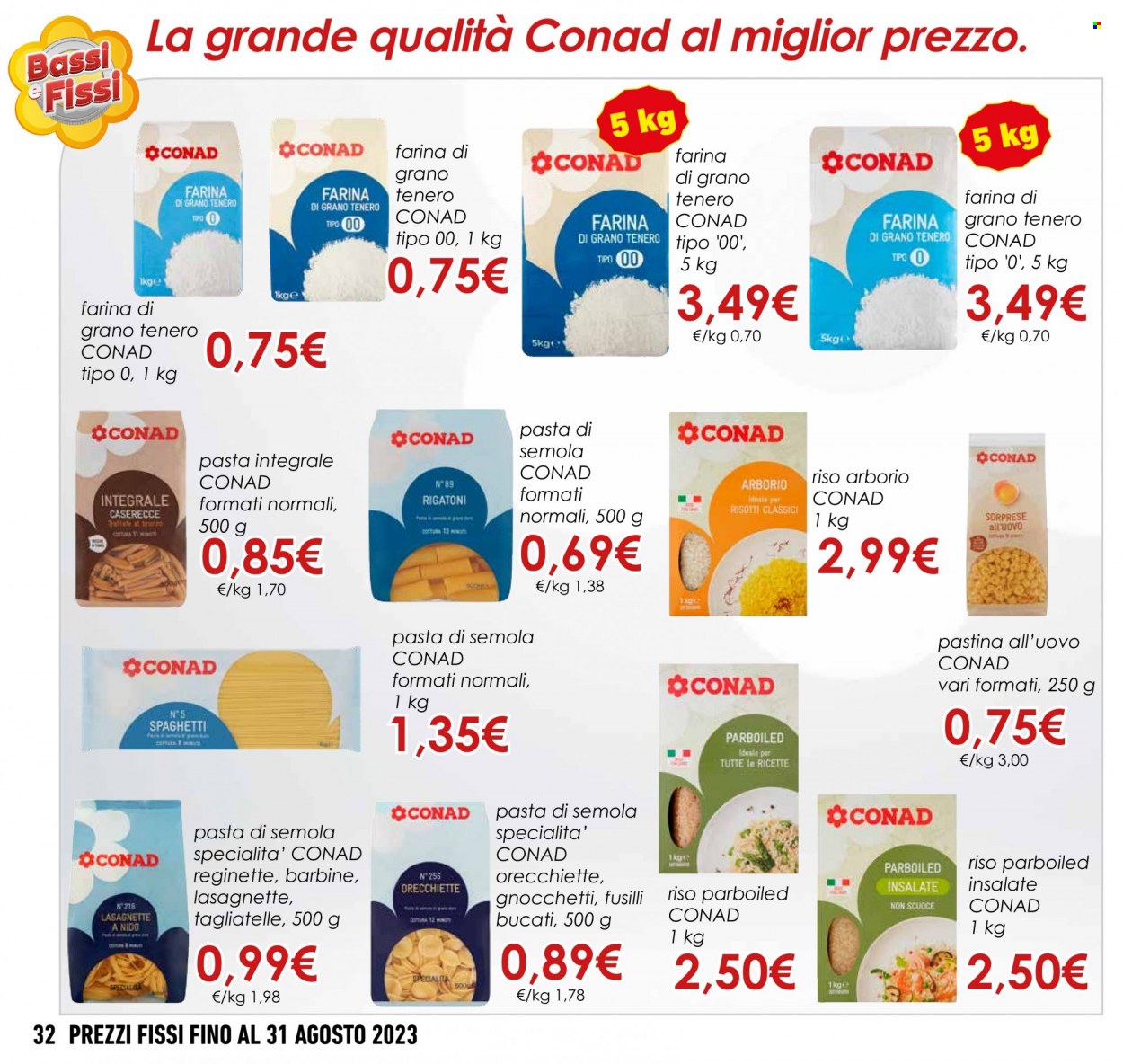 Leták Conad - 1.8.2023 - 31.8.2023. Strana 32
