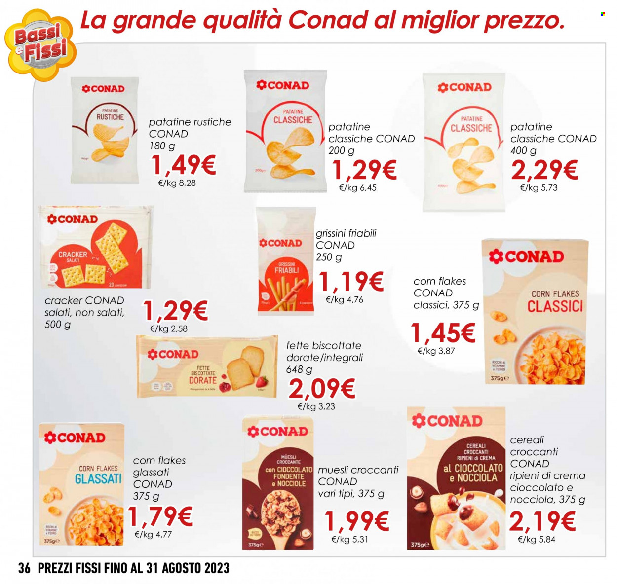 Leták Conad - 1.8.2023 - 31.8.2023. Strana 36