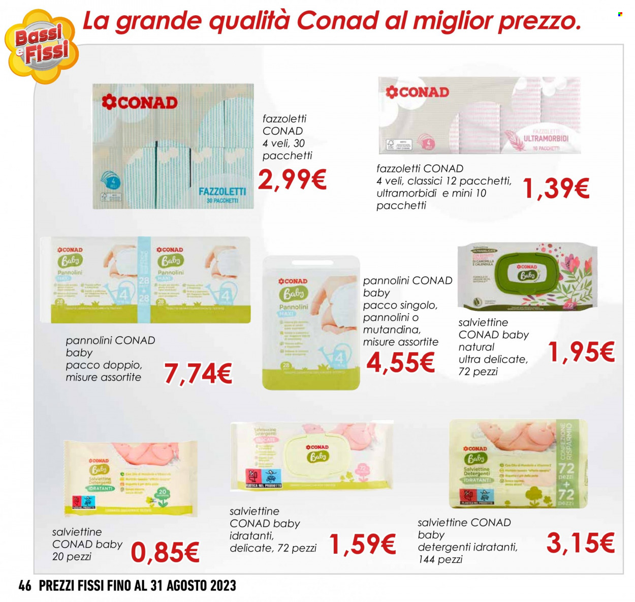 Volantino Conad - 1/8/2023 - 31/8/2023. Pagina 46