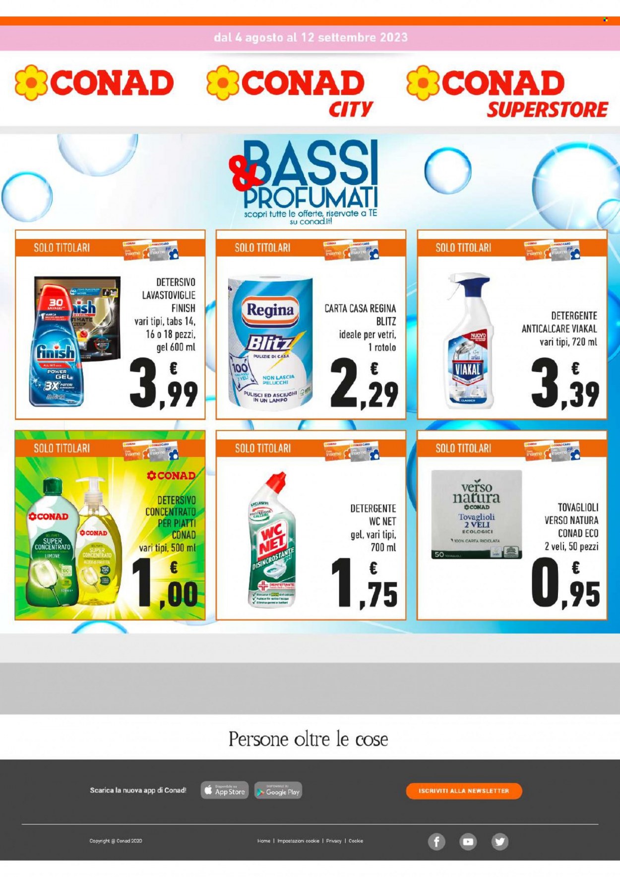 Leták Conad - 4.8.2023 - 12.9.2023. Strana 5