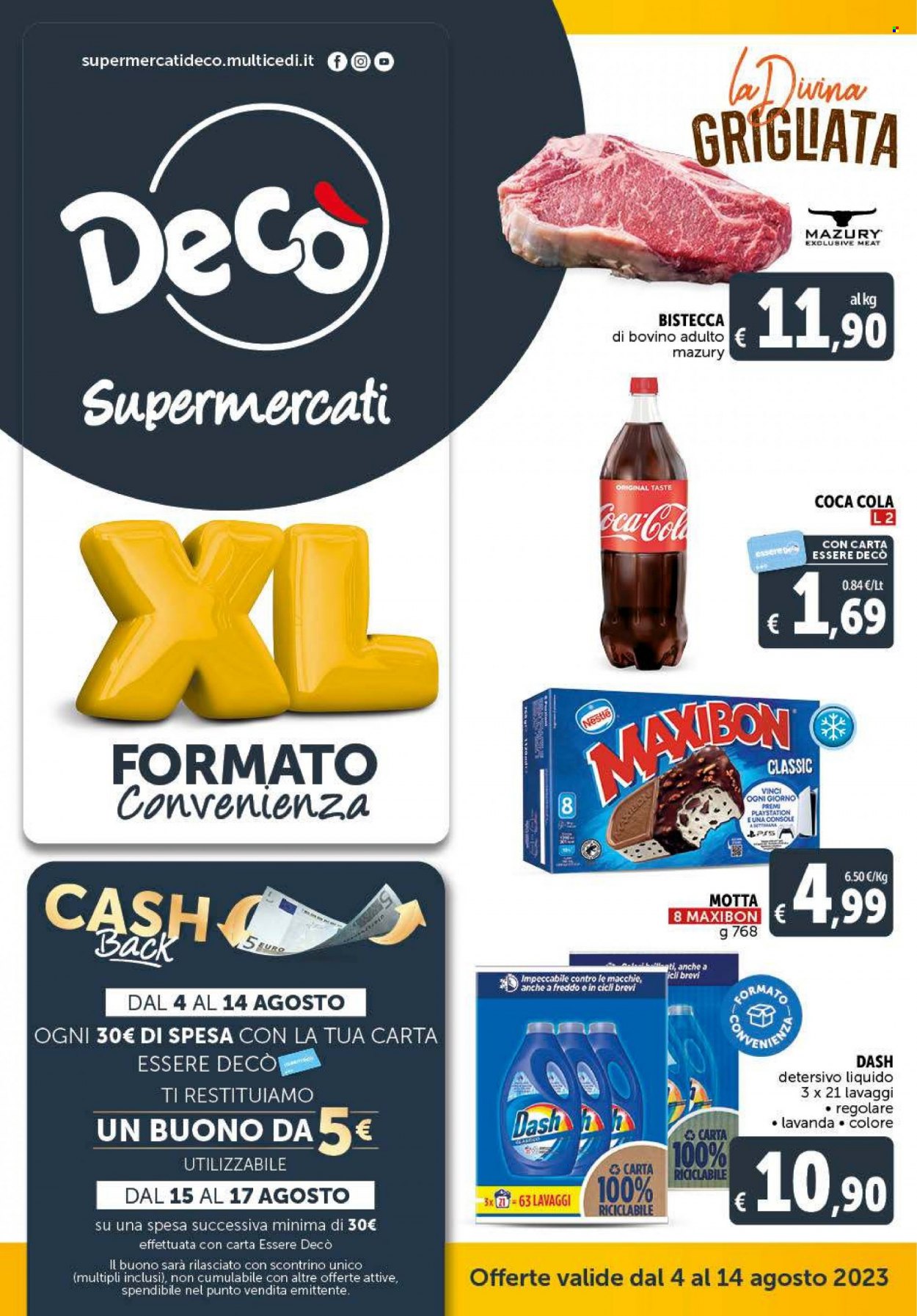 Volantino Deco - 4/8/2023 - 14/8/2023. Pagina 1