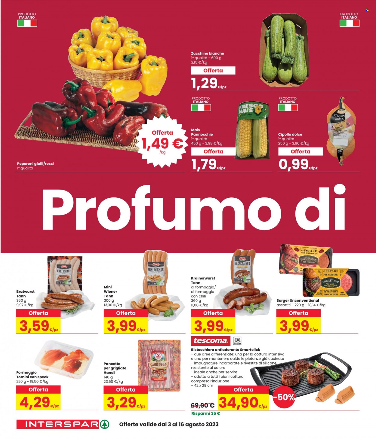 Volantino Interspar - 3/8/2023 - 16/8/2023. Pagina 14