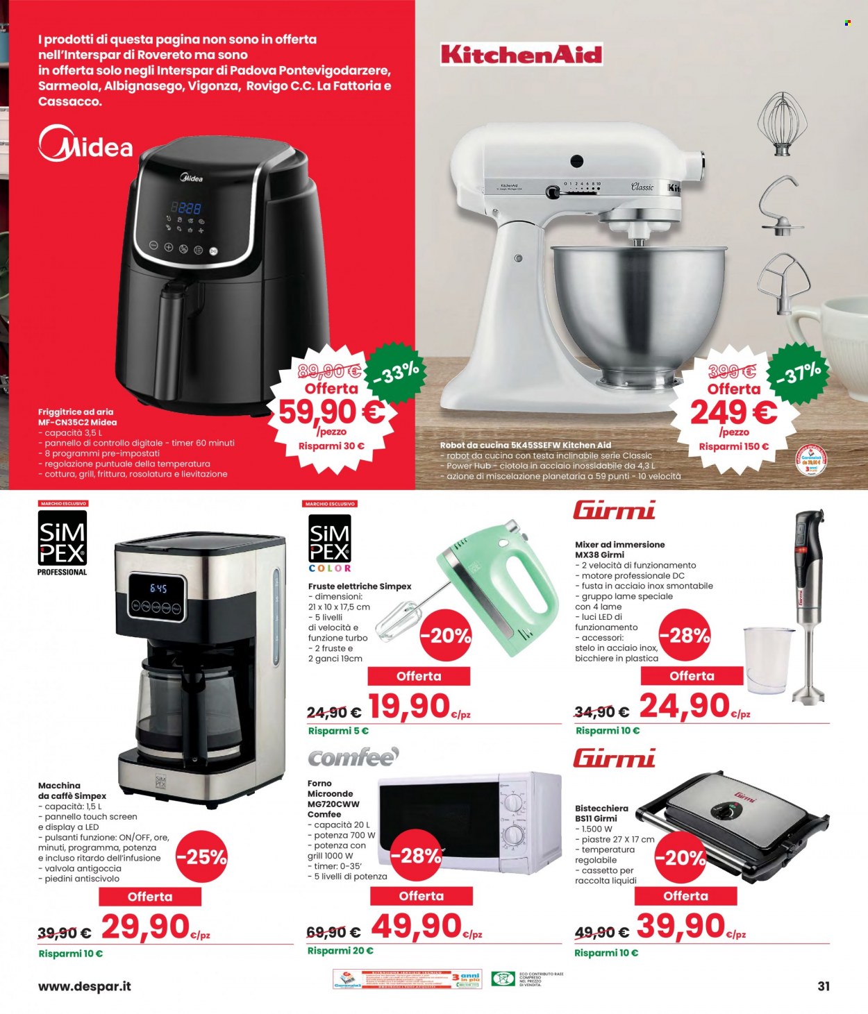 Volantino Interspar - 3/8/2023 - 16/8/2023. Pagina 31