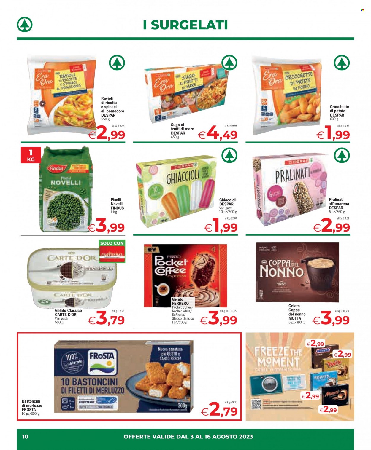 Volantino Eurospar - 3/8/2023 - 16/8/2023. Pagina 10