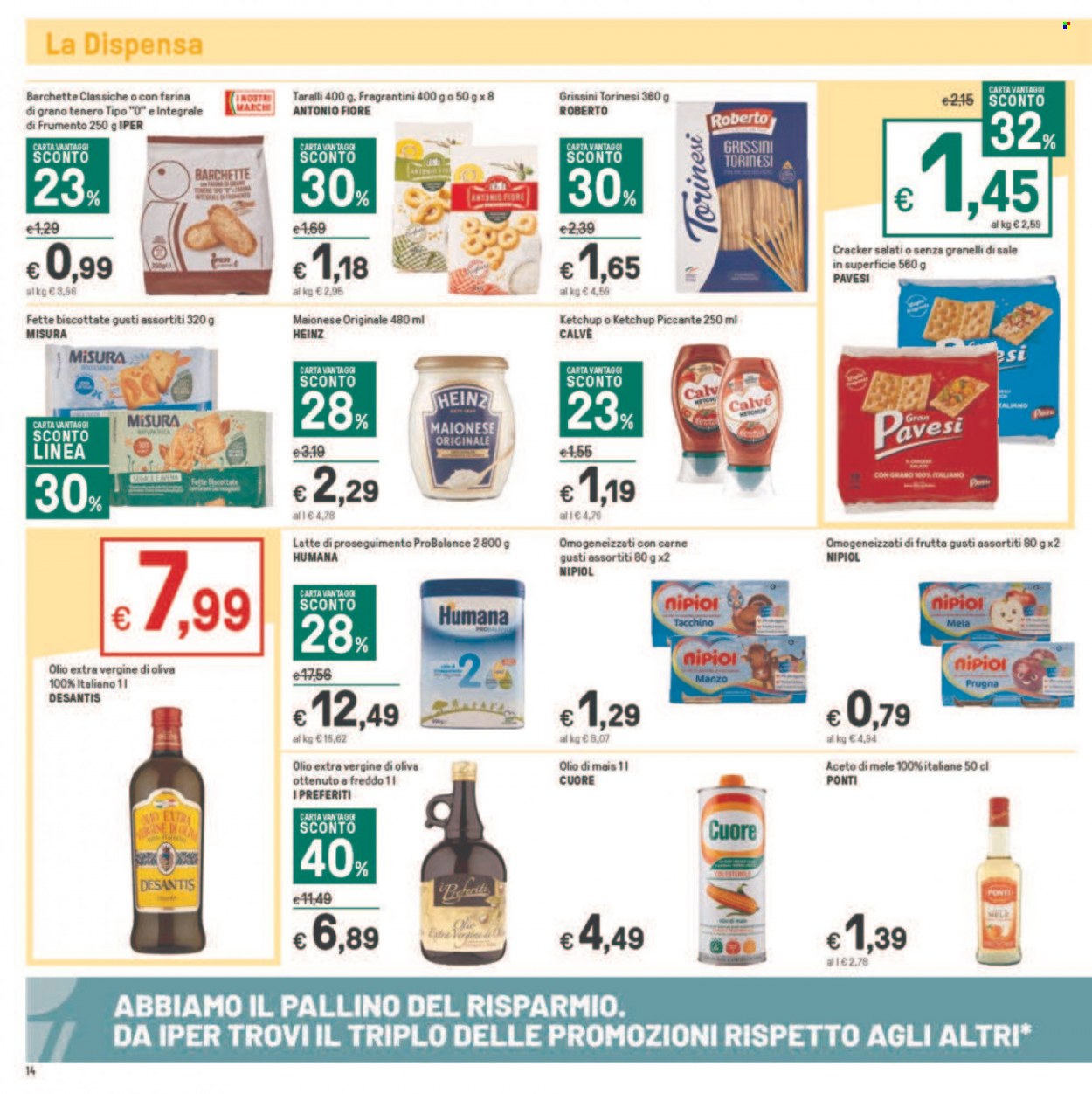 Volantino Iper, La grande i - 7/8/2023 - 20/8/2023. Pagina 14