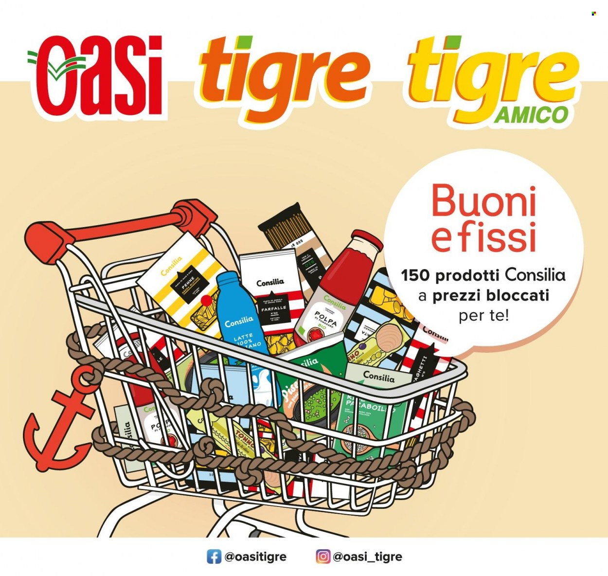 Volantino Oasi. Pagina 1