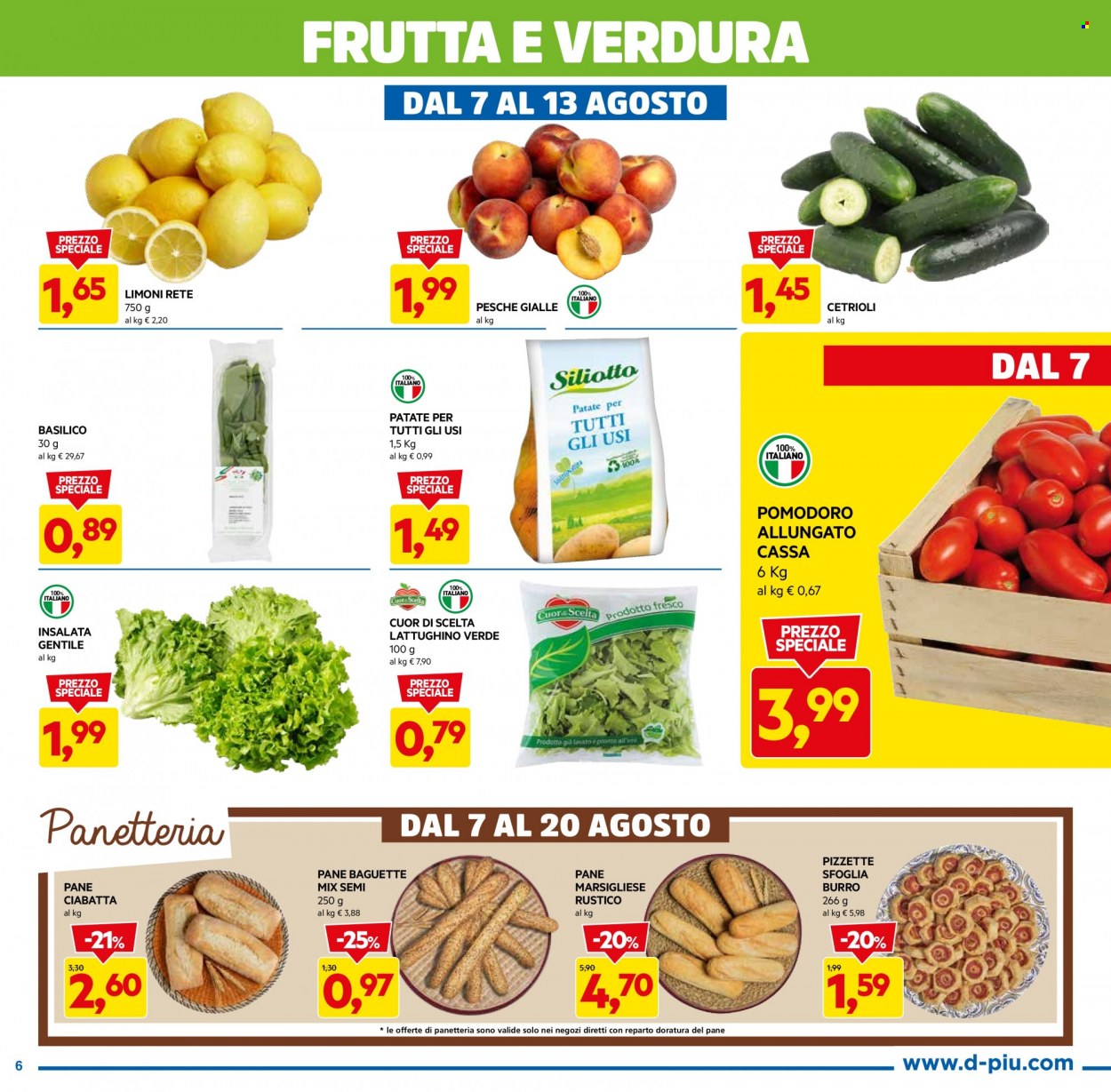 Volantino Dpiù - 7/8/2023 - 20/8/2023. Pagina 6