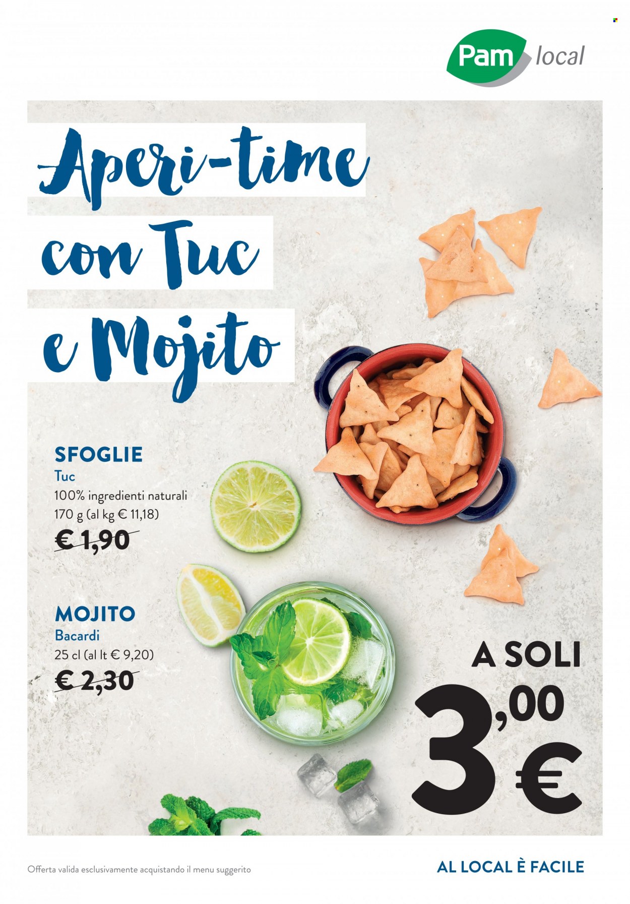 Volantino Pam local. Pagina 1