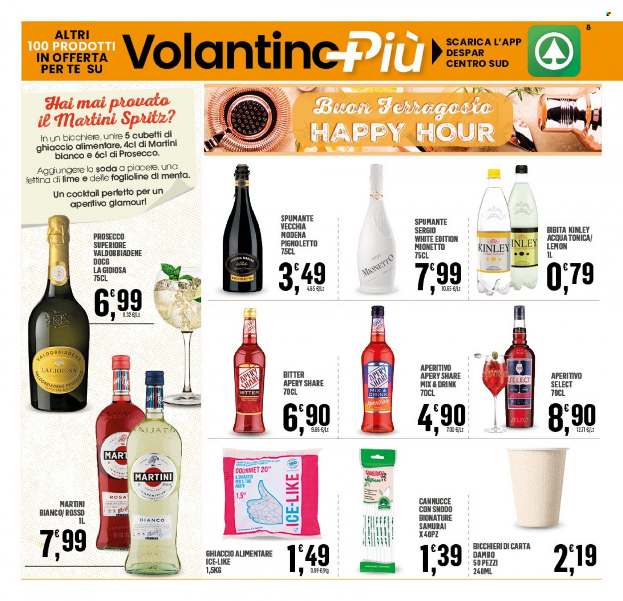 Volantino Eurospar - 7/8/2023 - 17/8/2023. Pagina 8