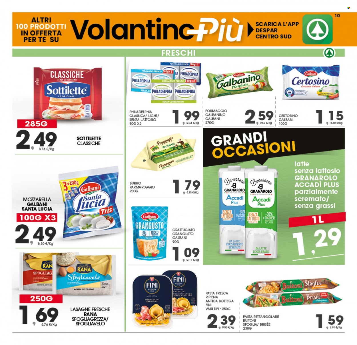 Volantino Eurospar - 7/8/2023 - 17/8/2023. Pagina 10