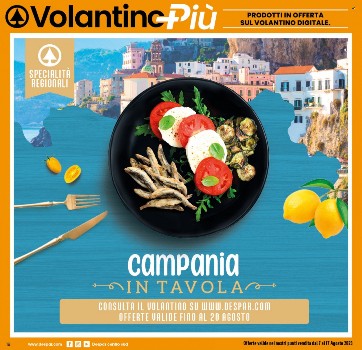 Volantino Eurospar - 7/8/2023 - 17/8/2023. Pagina 18