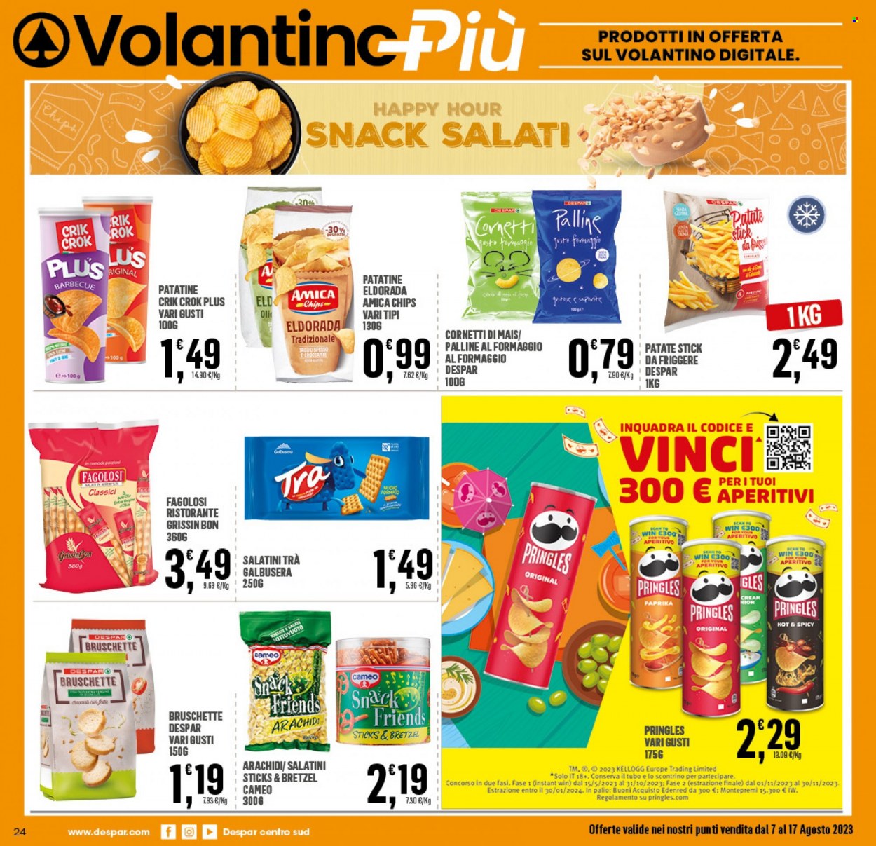 Volantino Eurospar - 7/8/2023 - 17/8/2023. Pagina 24