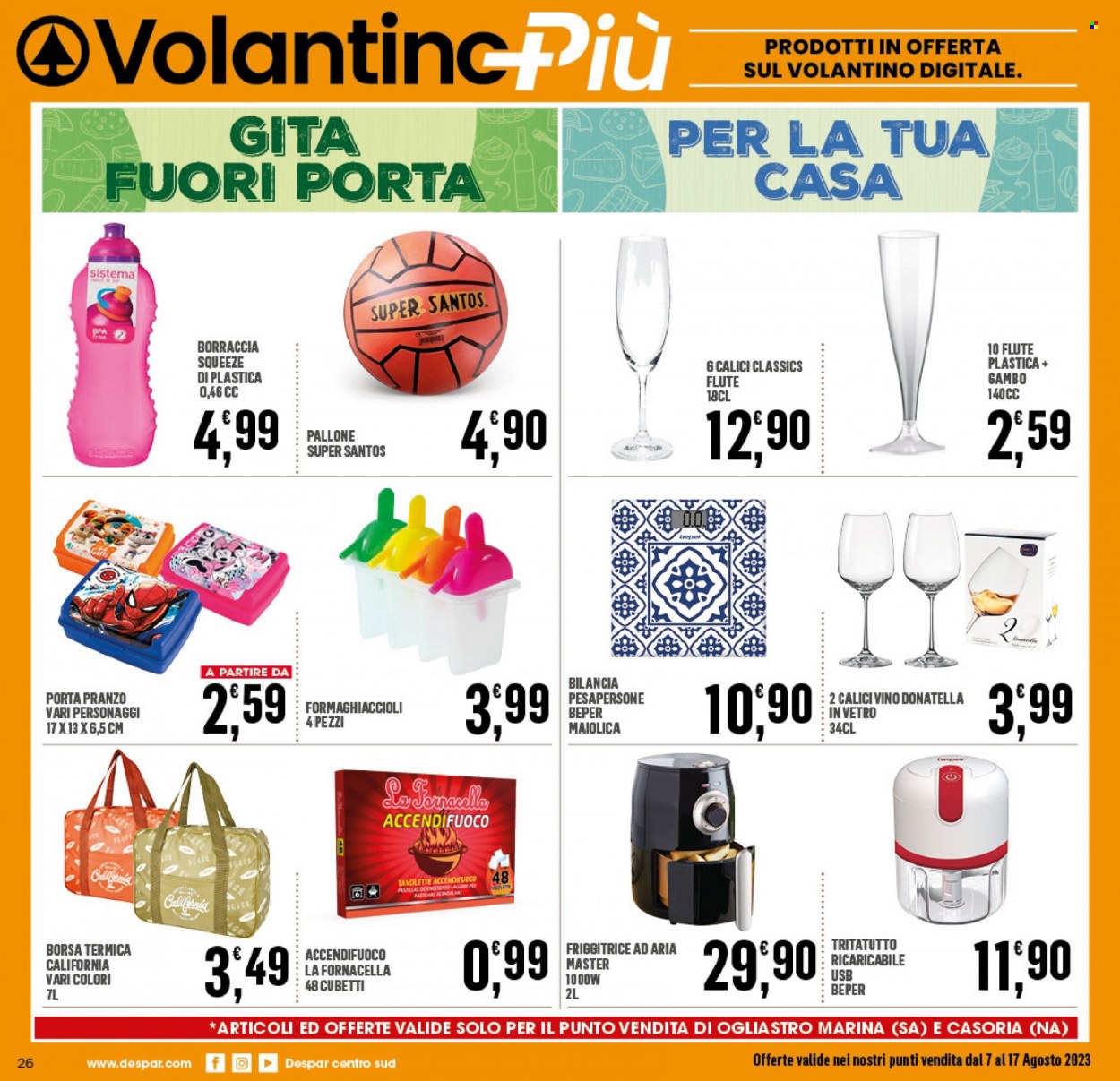 Volantino Eurospar - 7/8/2023 - 17/8/2023. Pagina 26