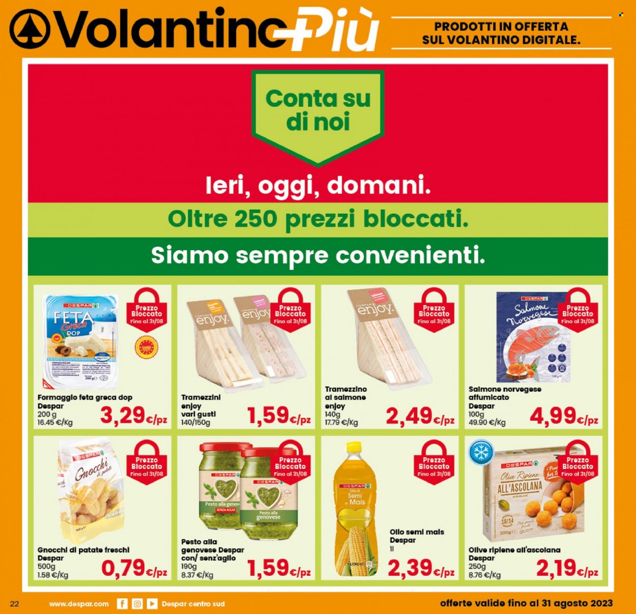 Volantino Despar - 7/8/2023 - 17/8/2023. Pagina 22