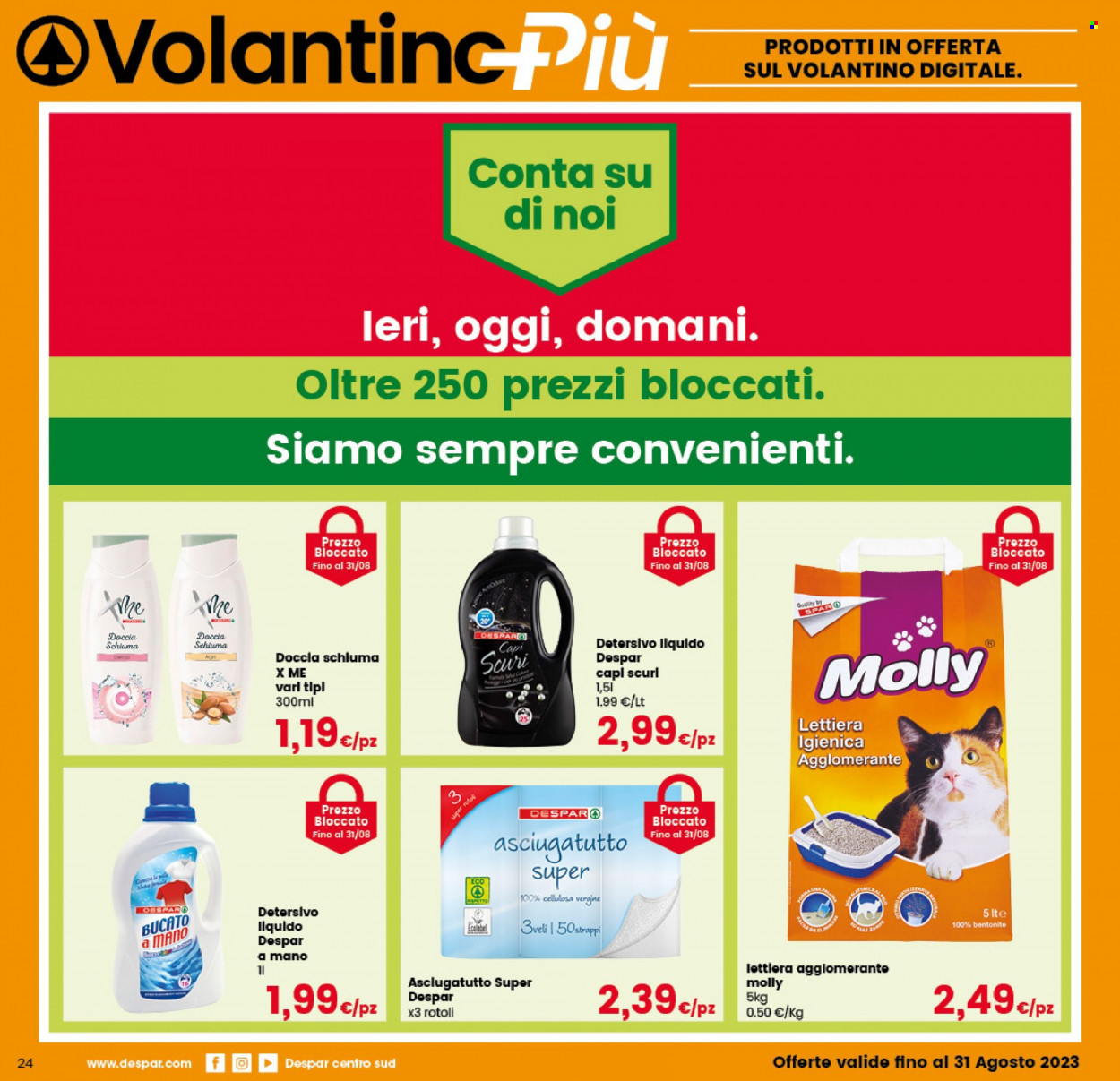 Volantino Despar - 7/8/2023 - 17/8/2023. Pagina 24