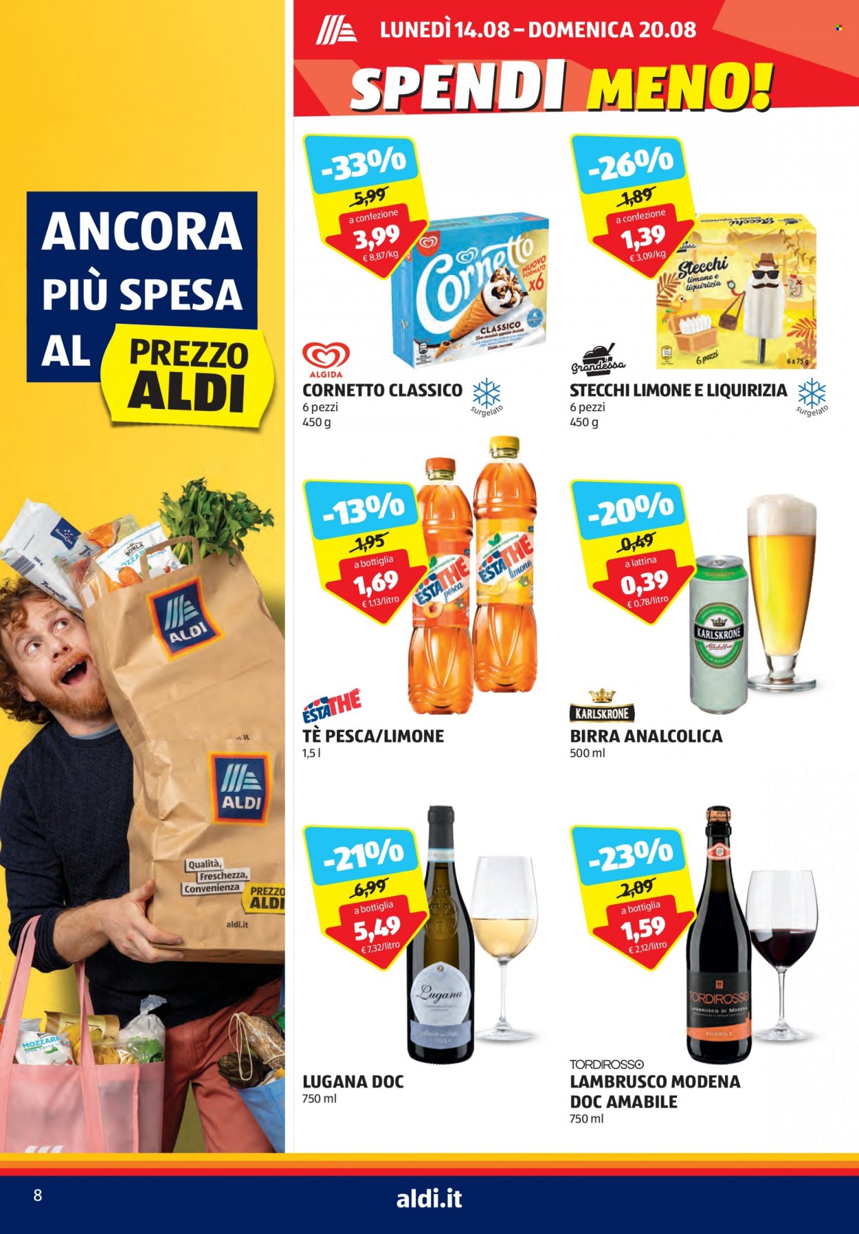 Volantino Aldi - 14/8/2023 - 20/8/2023. Pagina 8