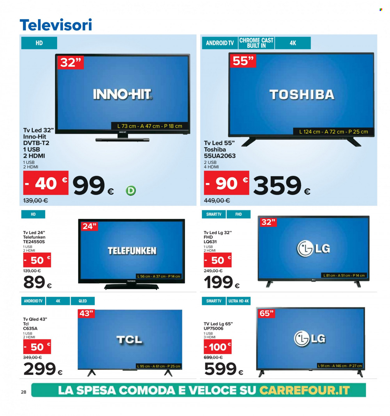 Volantino Carrefour - 10/8/2023 - 20/8/2023. Pagina 28