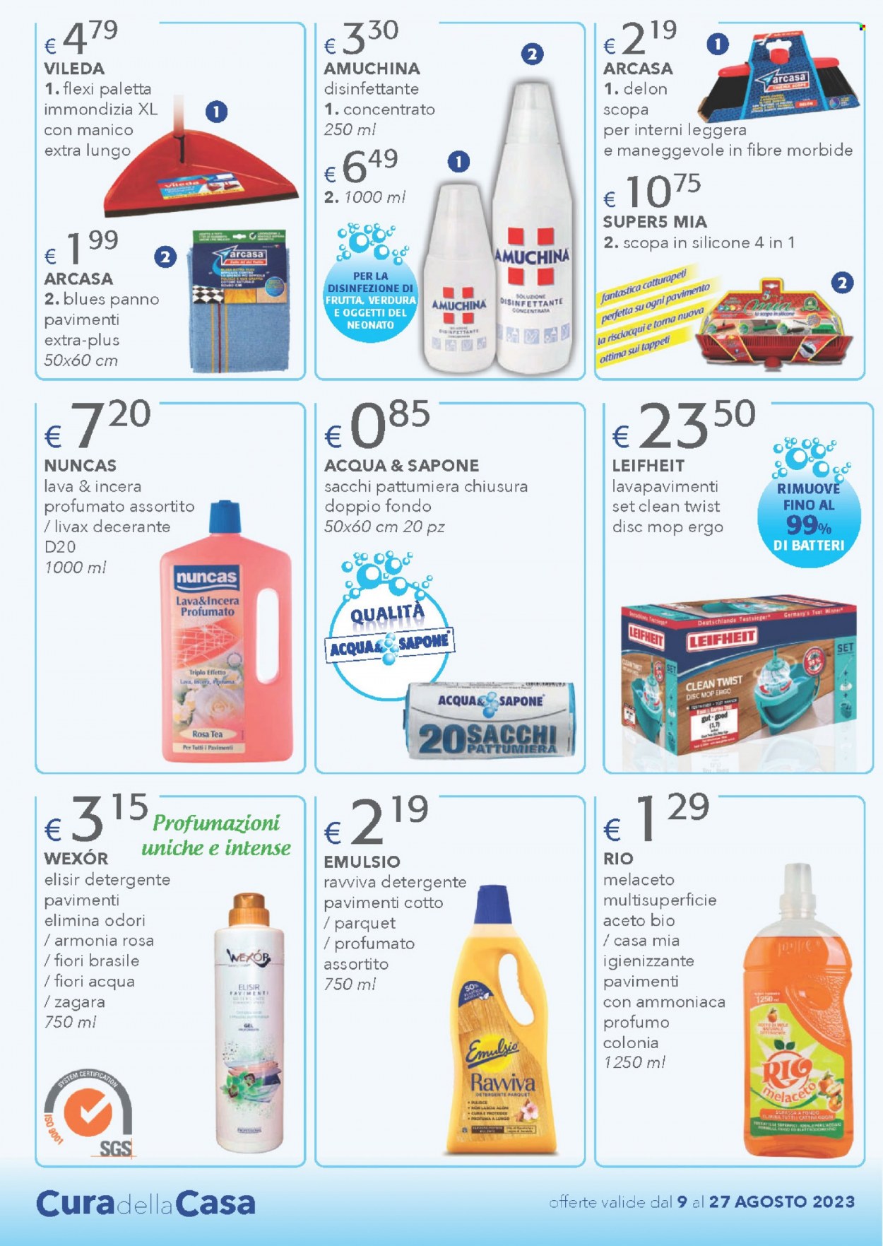 Volantino Acqua & Sapone - 9/8/2023 - 27/8/2023. Pagina 4