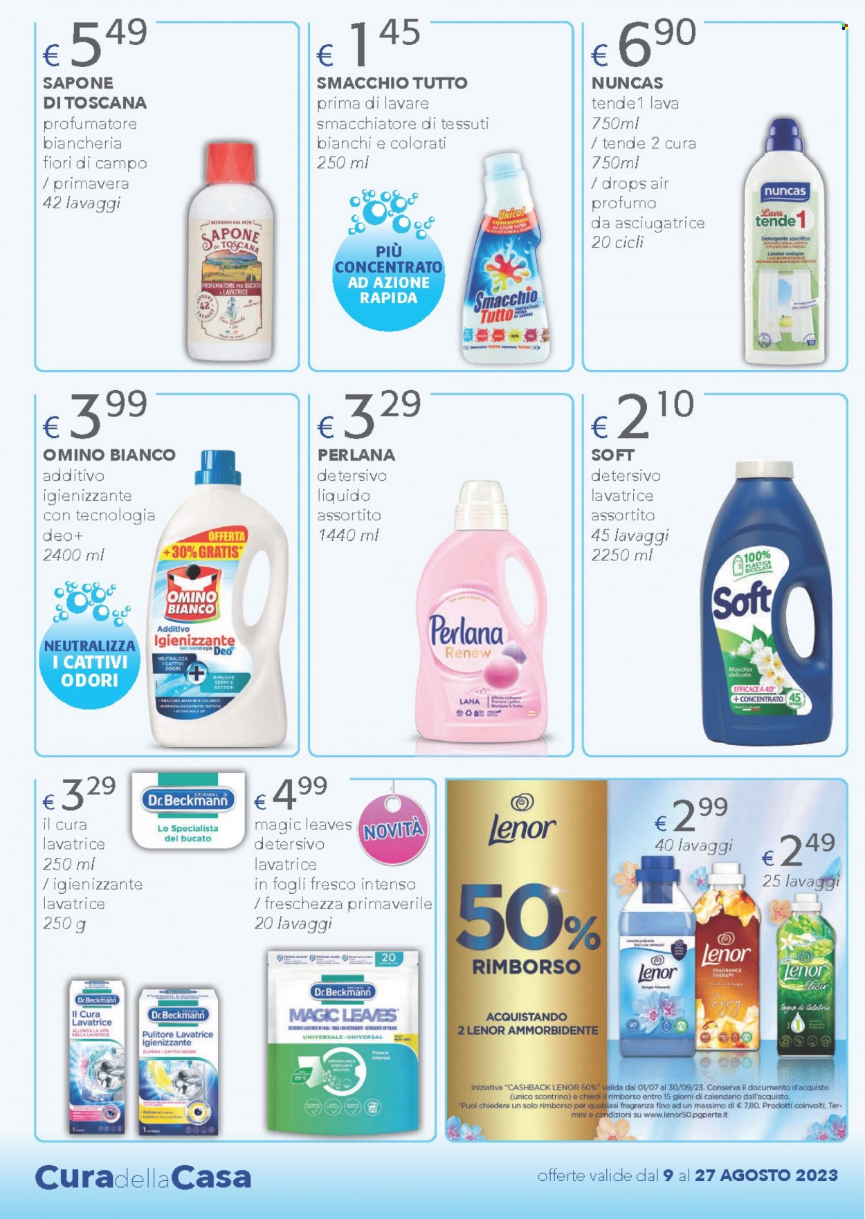 Volantino Acqua & Sapone - 9/8/2023 - 27/8/2023. Pagina 8