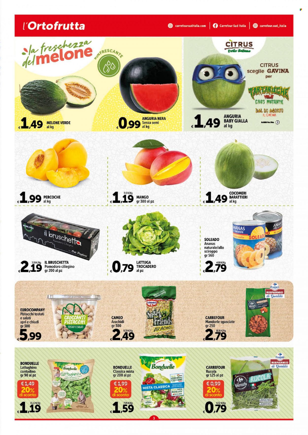 Volantino Carrefour - 10/8/2023 - 19/8/2023. Pagina 3