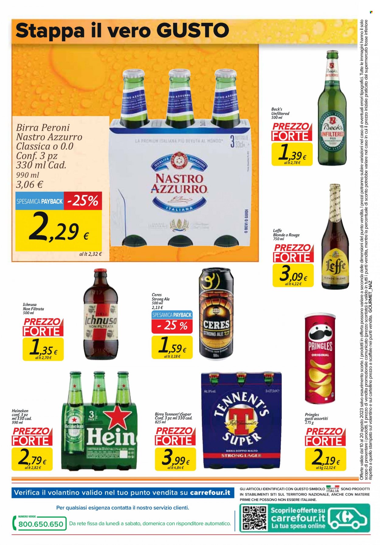 Volantino Carrefour - 10/8/2023 - 20/8/2023. Pagina 14