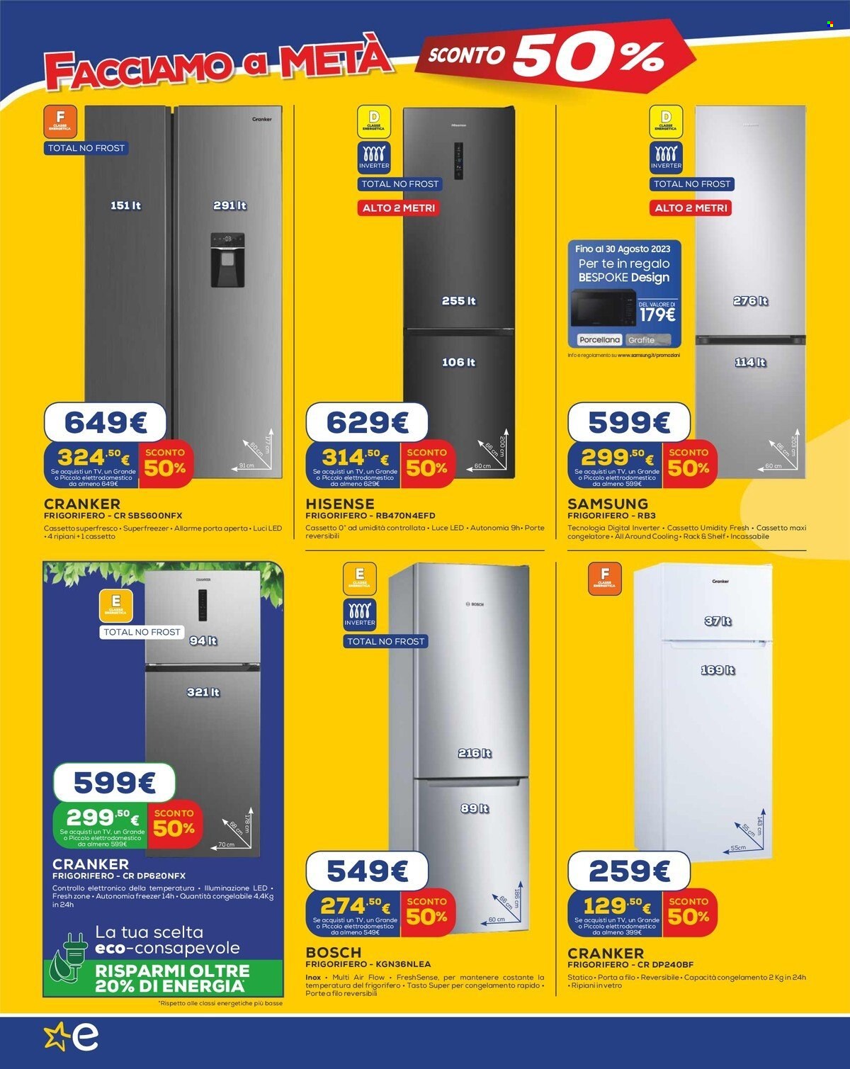 Volantino Euronics - 20/7/2023 - 23/8/2023. Pagina 4