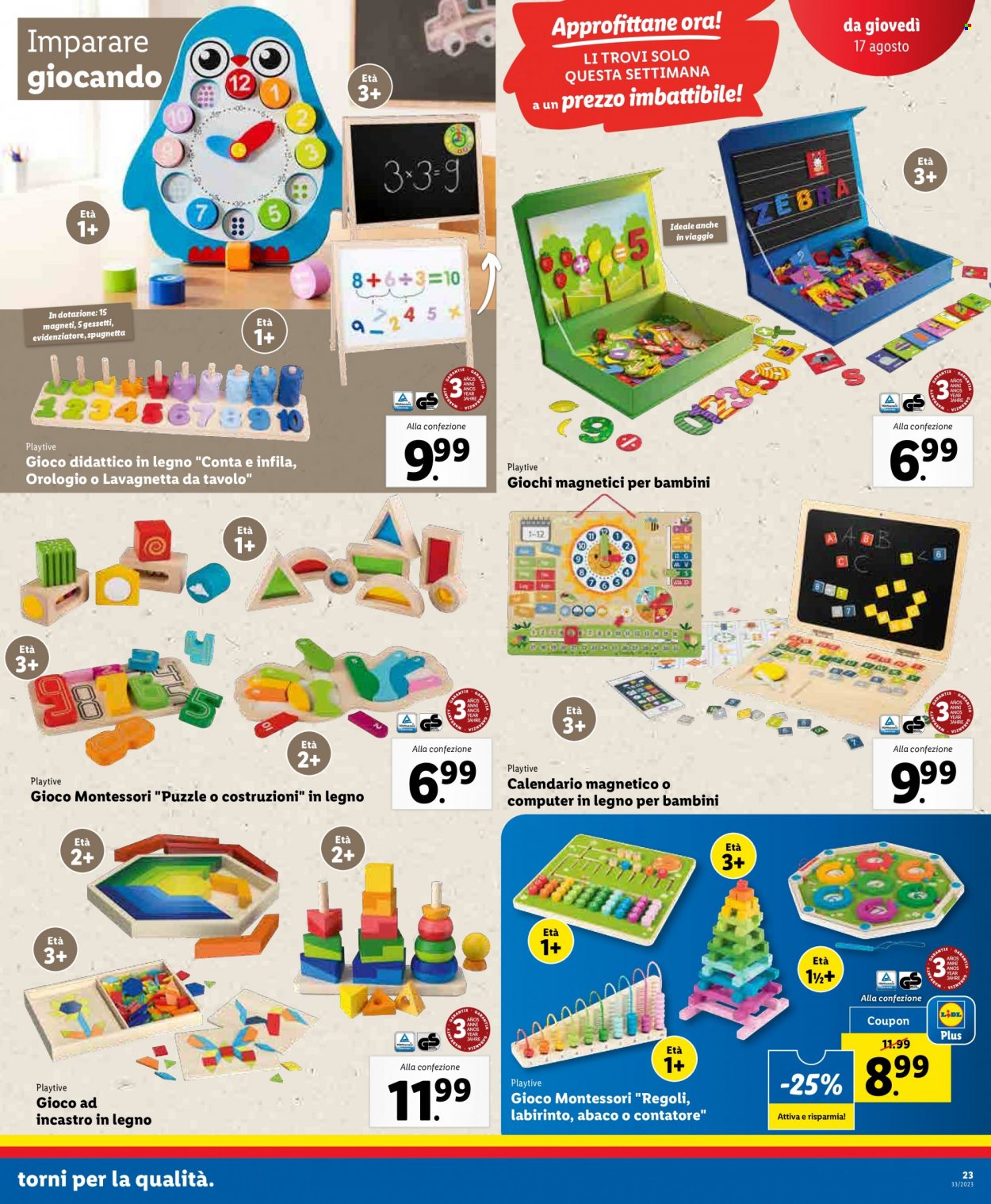 Volantino Lidl - 14/8/2023 - 20/8/2023. Pagina 23
