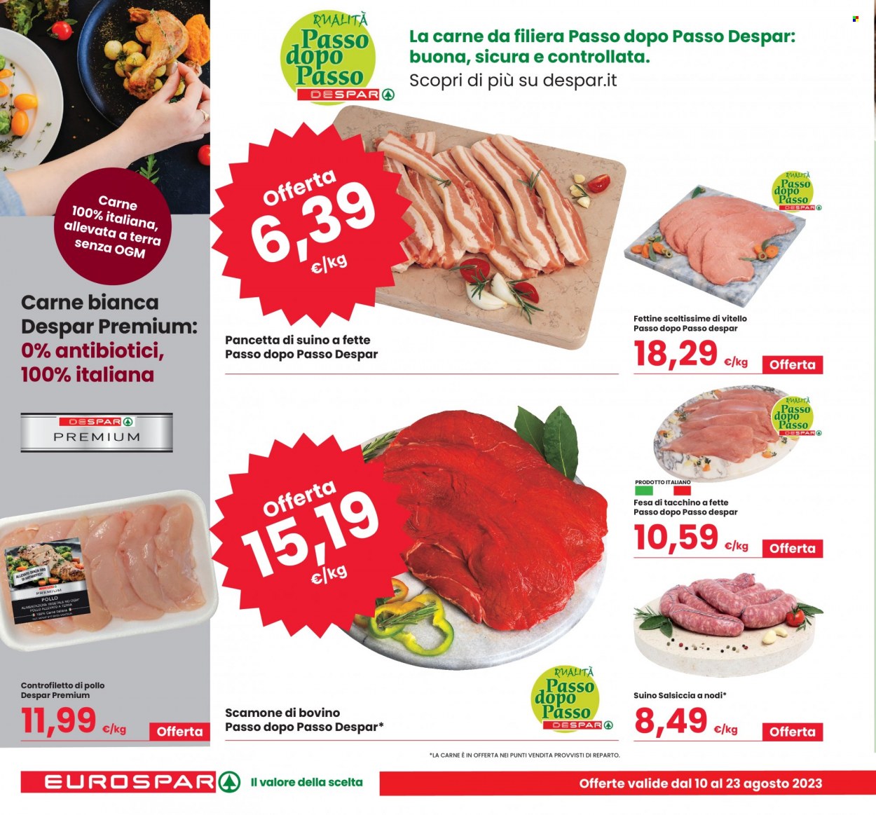 Volantino Eurospar - 10/8/2023 - 23/8/2023. Pagina 4