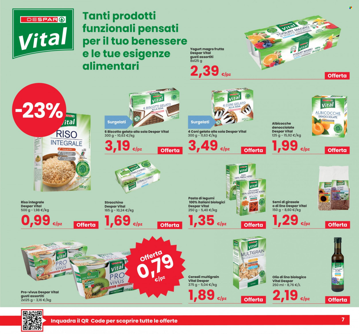 Volantino Eurospar - 10/8/2023 - 23/8/2023. Pagina 7
