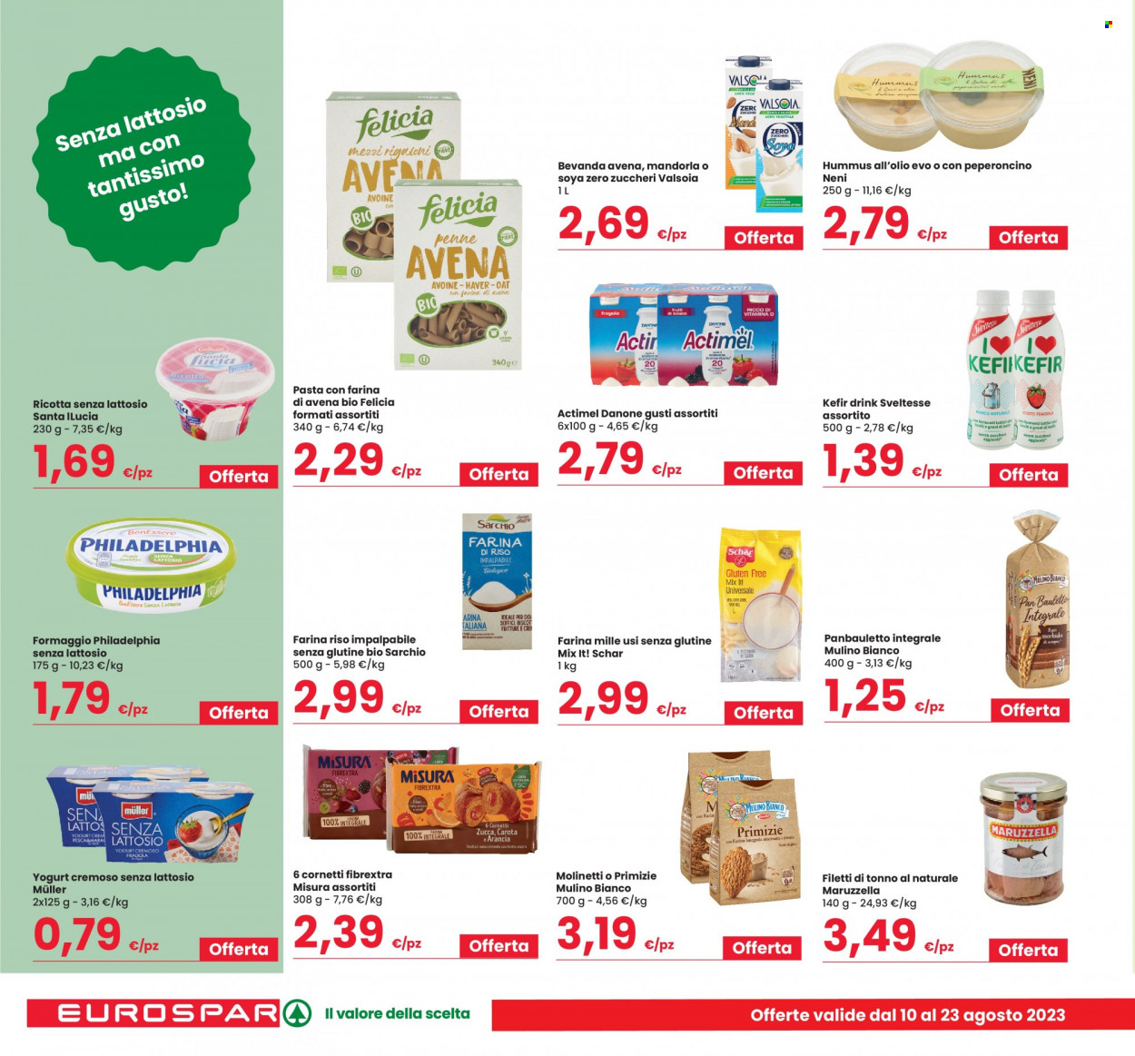 Volantino Eurospar - 10/8/2023 - 23/8/2023. Pagina 8