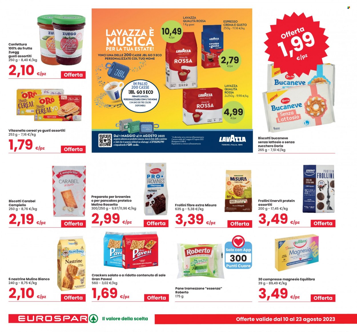 Volantino Eurospar - 10/8/2023 - 23/8/2023. Pagina 16