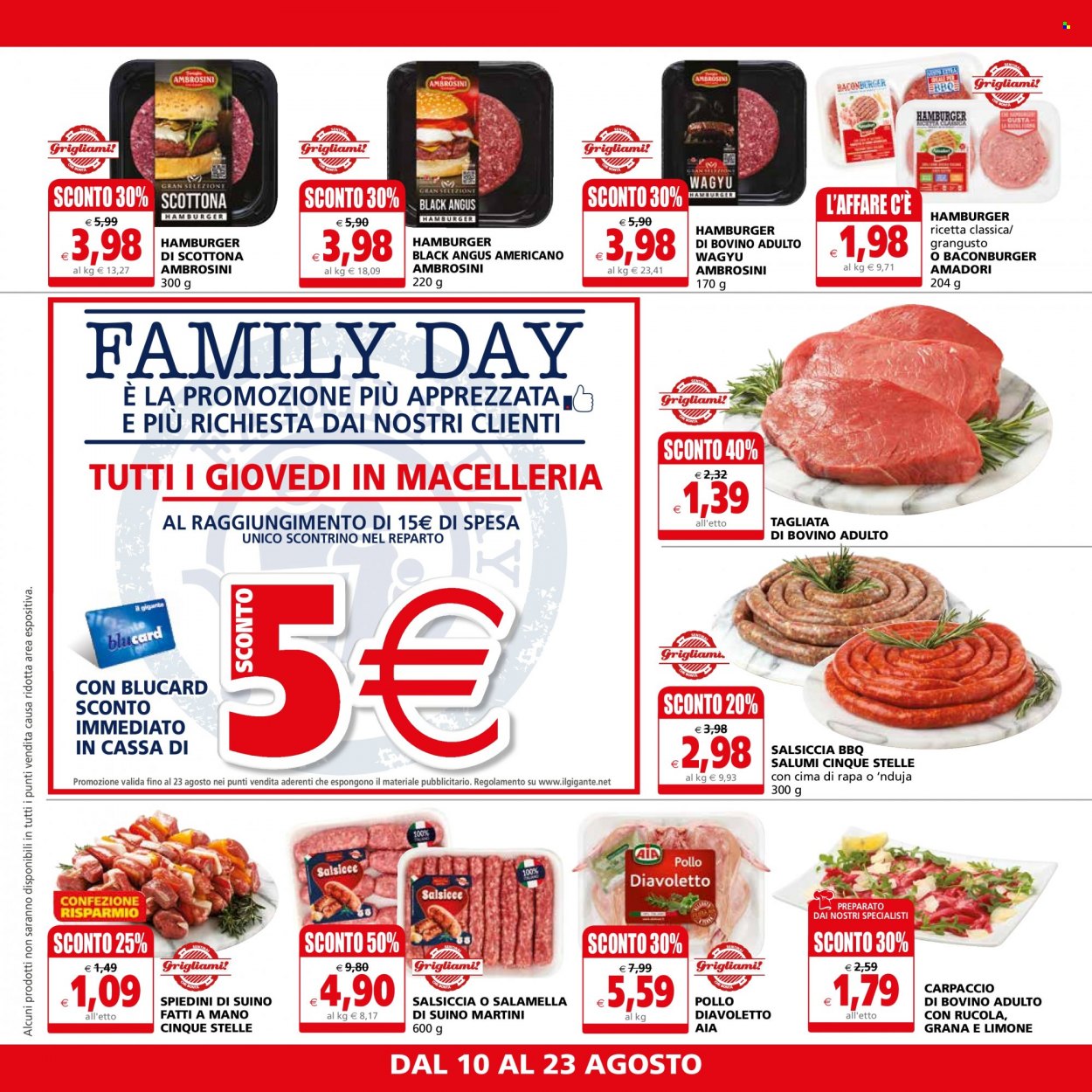 Volantino Il Gigante - 10/8/2023 - 23/8/2023. Pagina 18