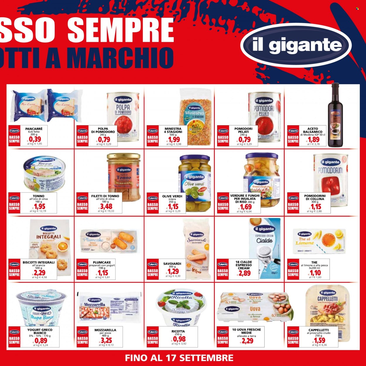 Volantino Il Gigante - 10/8/2023 - 17/9/2023. Pagina 3