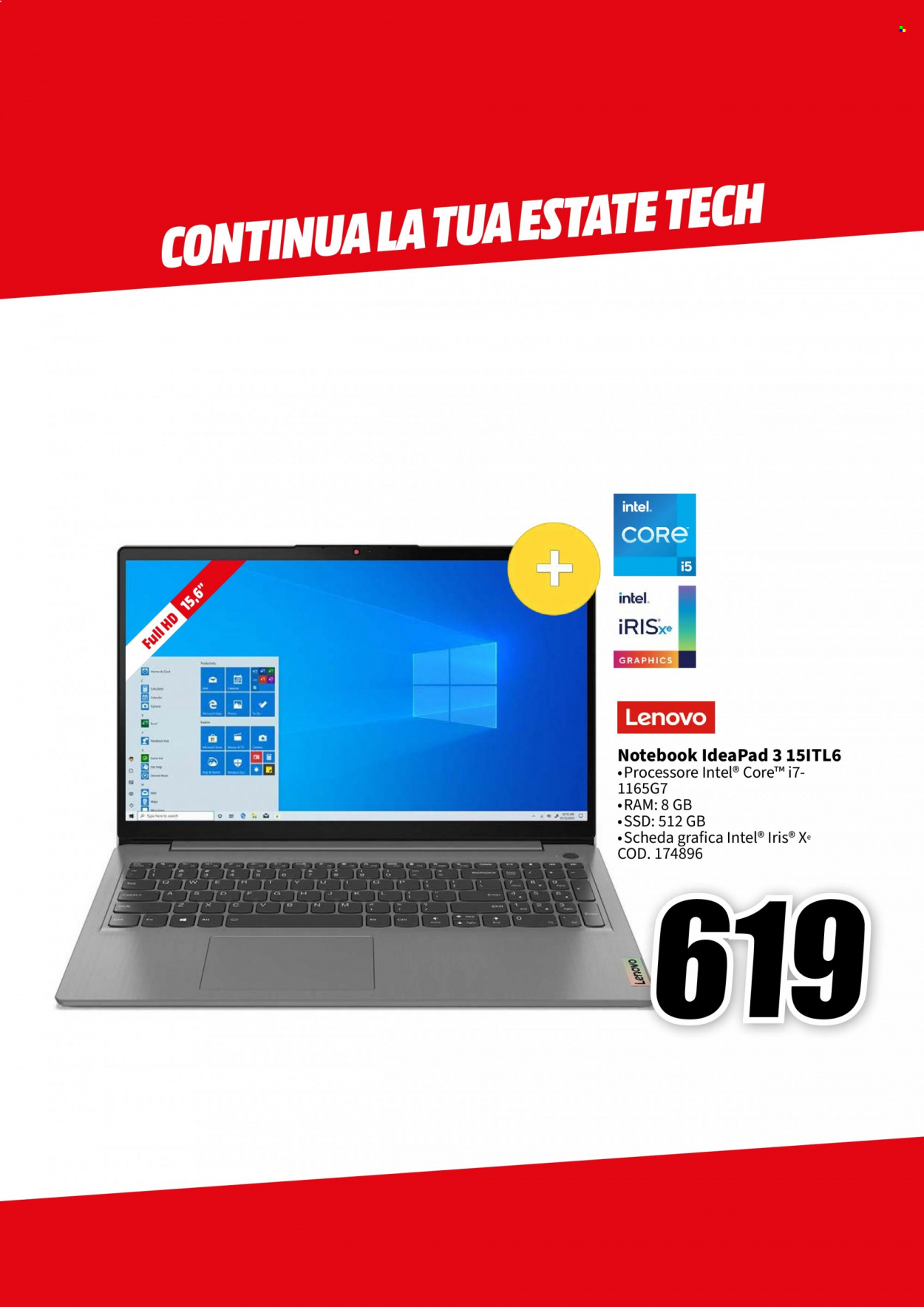 Volantino MediaWorld - 10/8/2023 - 16/8/2023. Pagina 15