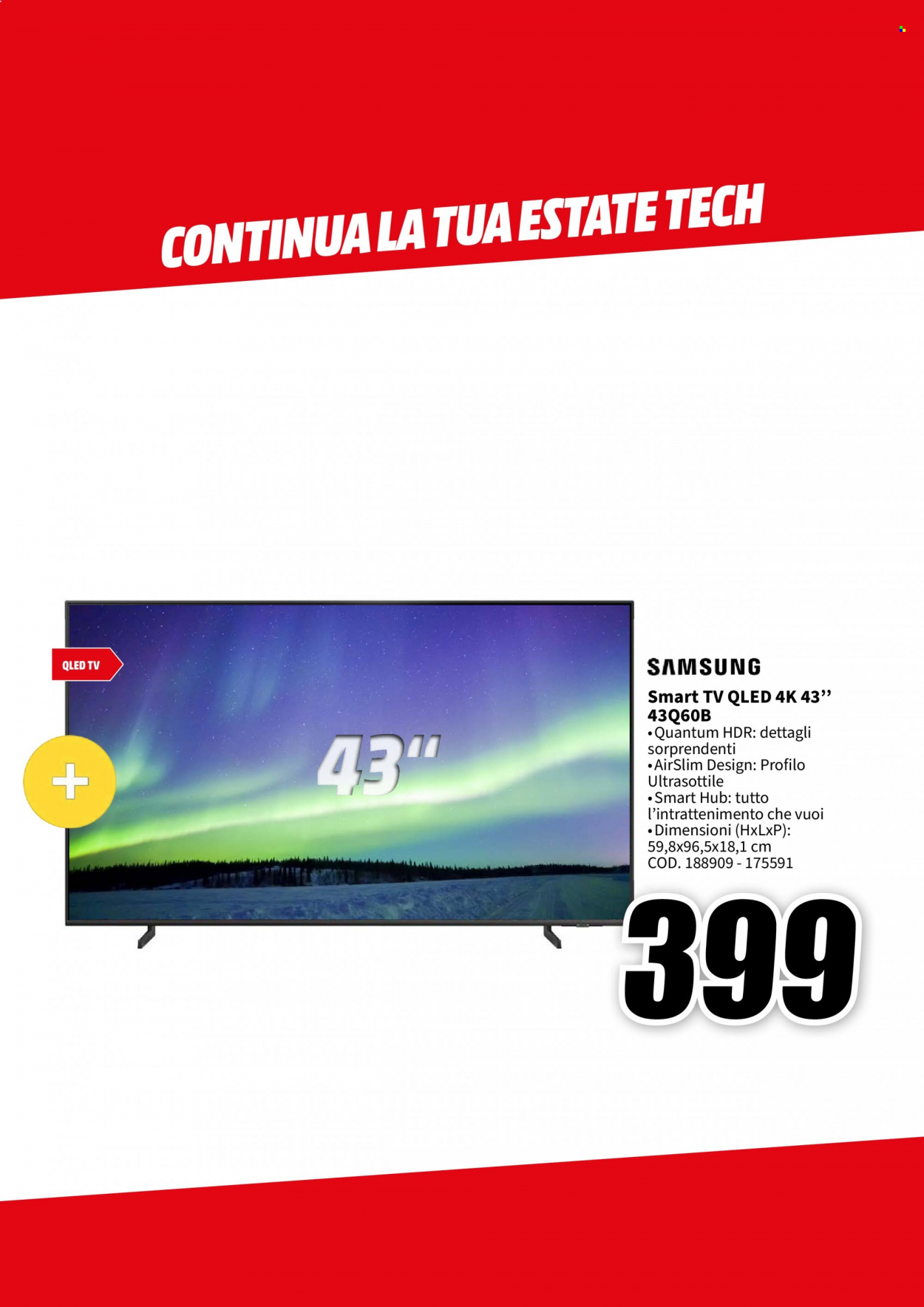 Volantino MediaWorld - 10/8/2023 - 16/8/2023. Pagina 24