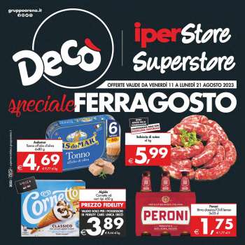 Volantino Deco - 11/8/2023 - 21/8/2023.
