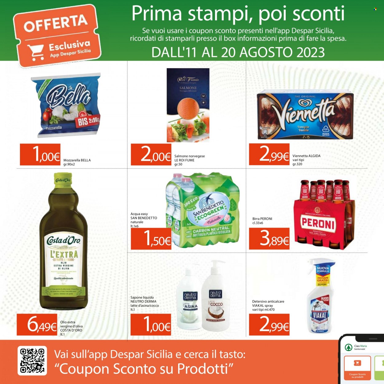 Volantino Eurospar - 11/8/2023 - 20/8/2023. Pagina 9