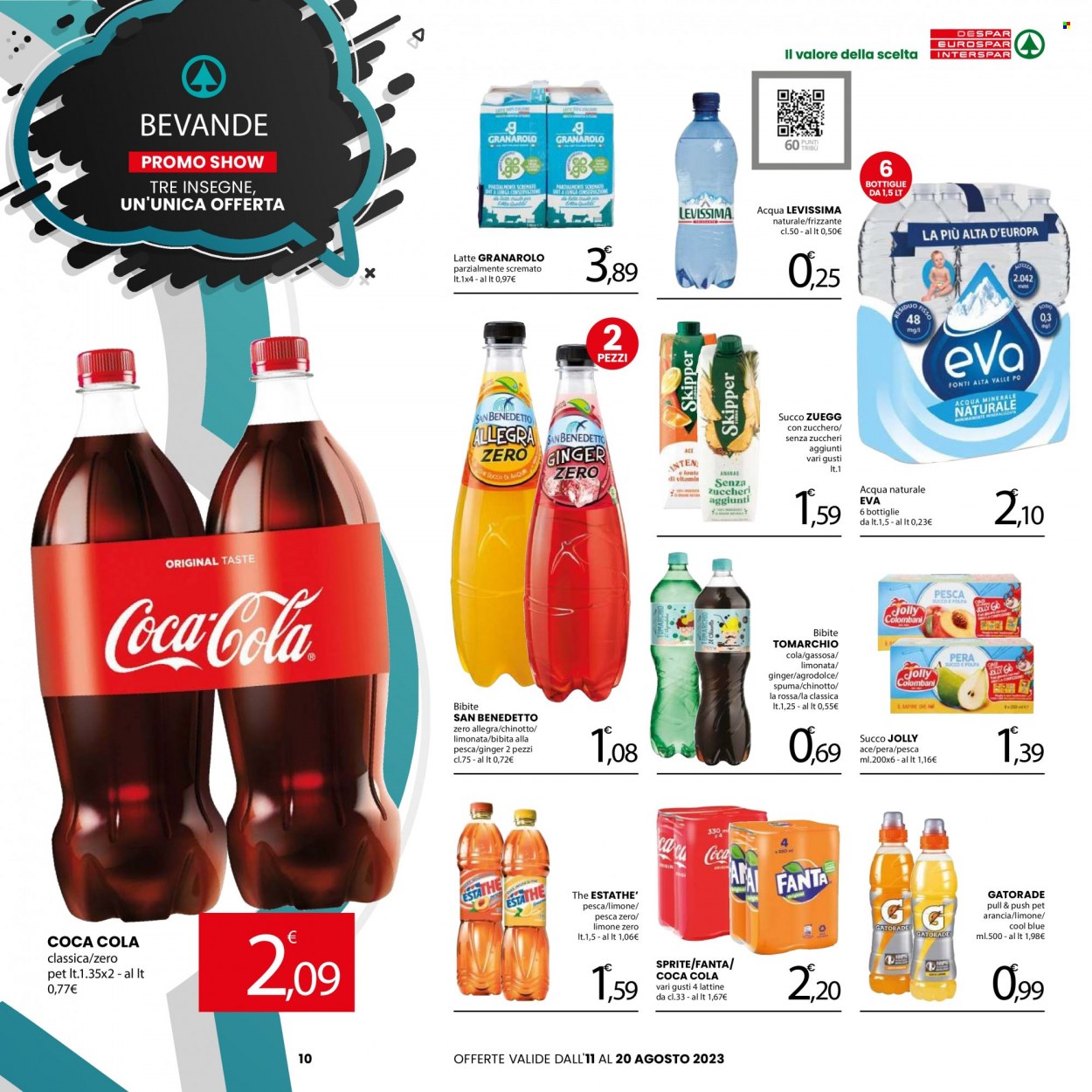 Volantino Eurospar - 11/8/2023 - 20/8/2023. Pagina 10