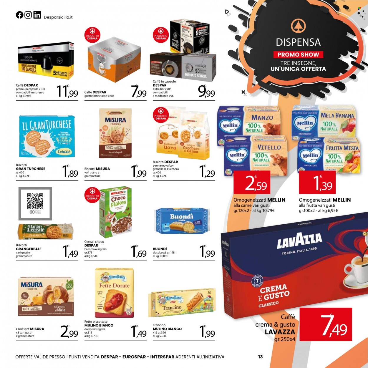 Volantino Eurospar - 11/8/2023 - 20/8/2023. Pagina 13