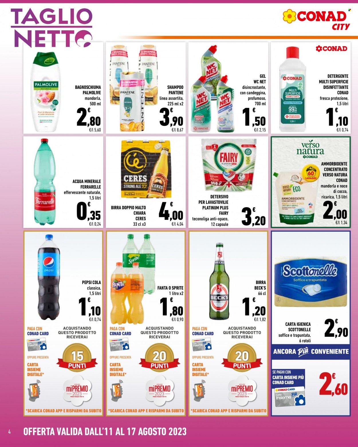 Volantino Conad City - 11/8/2023 - 17/8/2023. Pagina 4