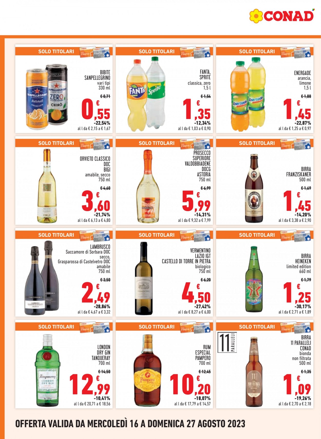 Volantino Conad City - 16/8/2023 - 27/8/2023. Pagina 12
