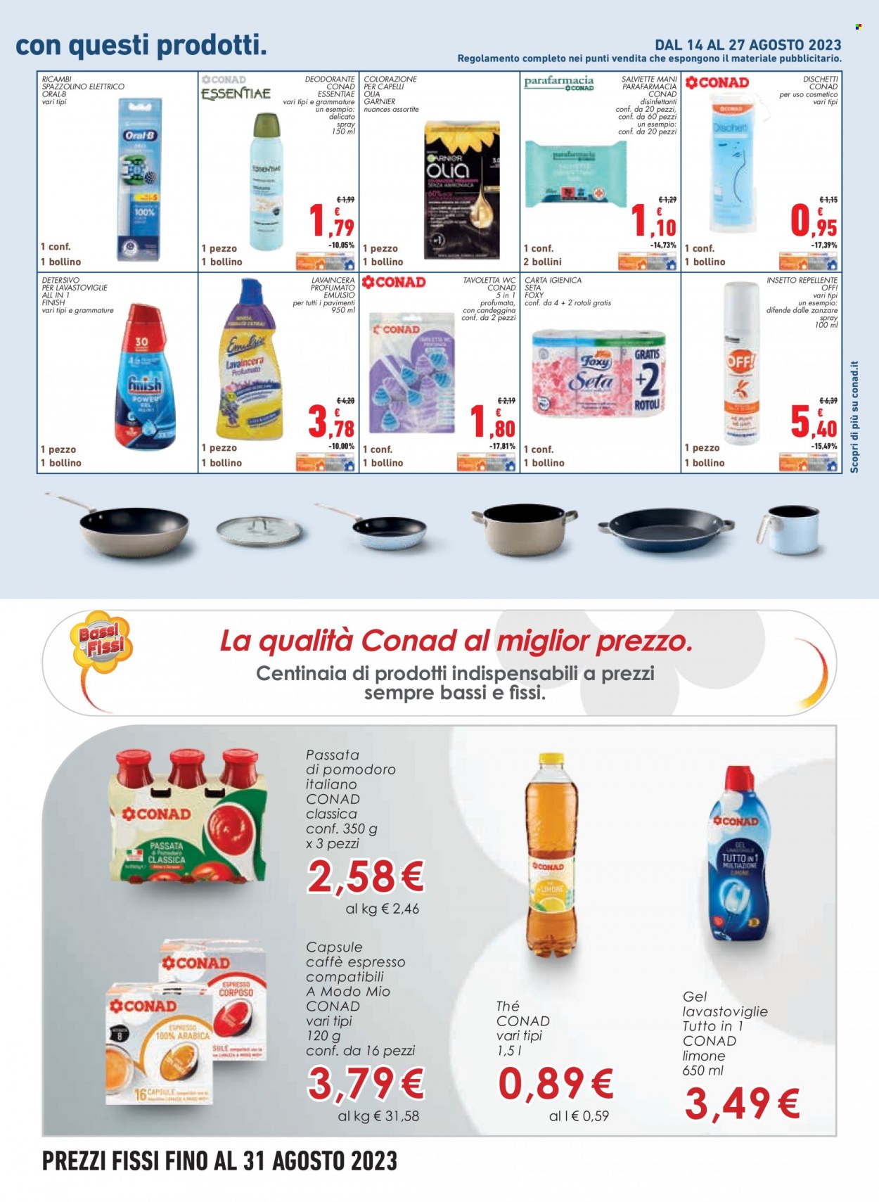 Volantino Conad City - 16/8/2023 - 27/8/2023. Pagina 15
