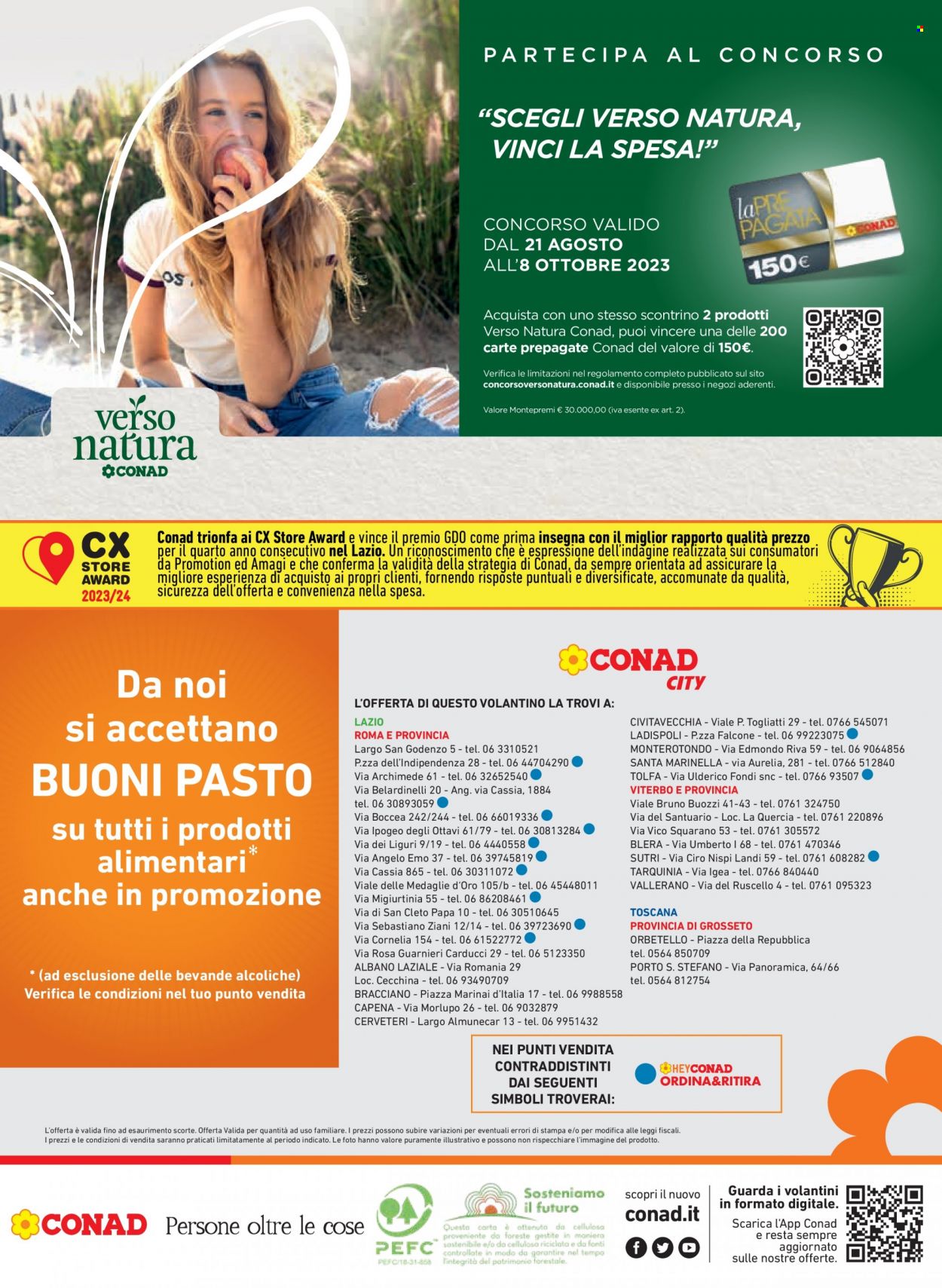 Volantino Conad City - 16/8/2023 - 27/8/2023. Pagina 16