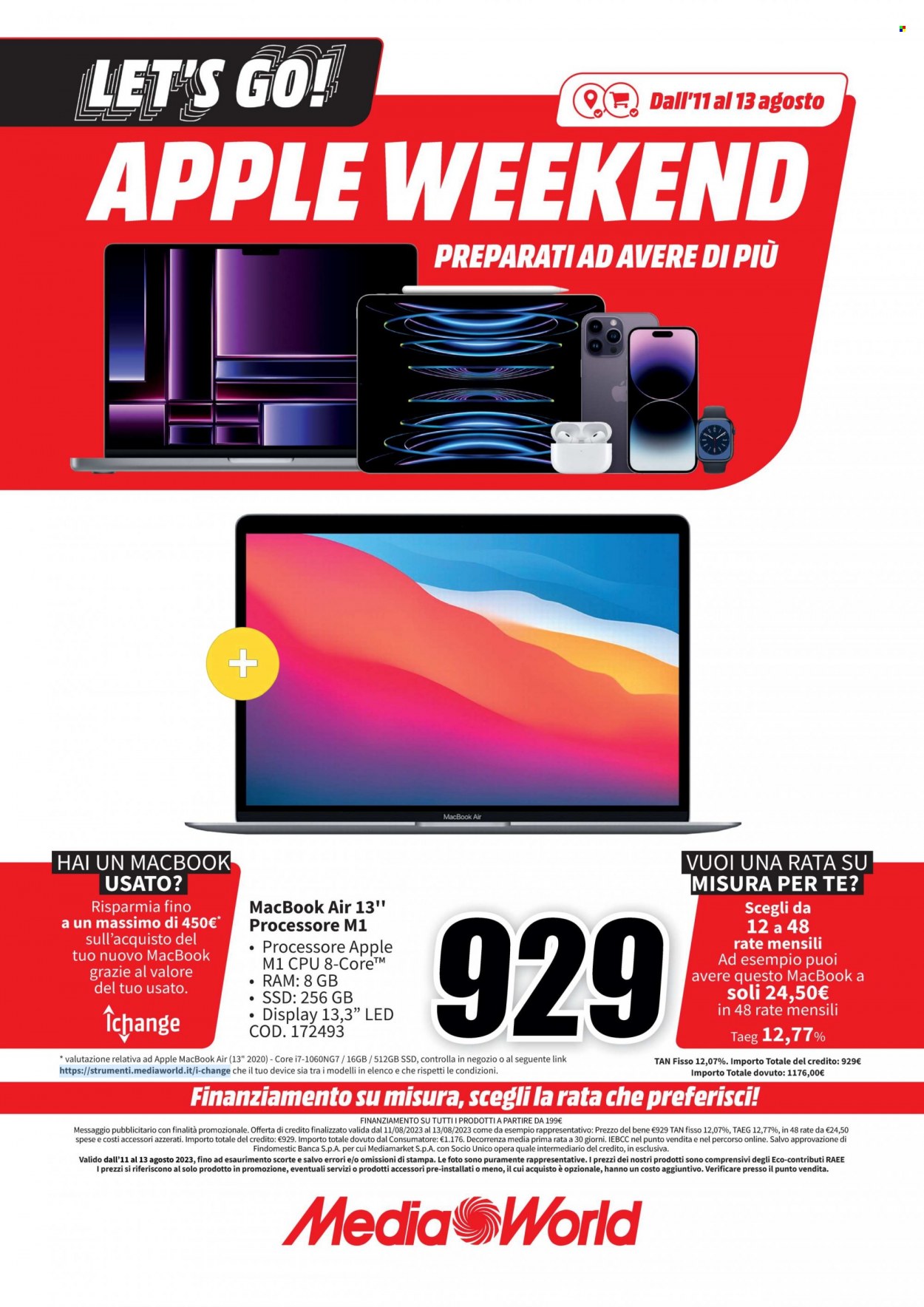 Volantino MediaWorld - 11/8/2023 - 13/8/2023. Pagina 2