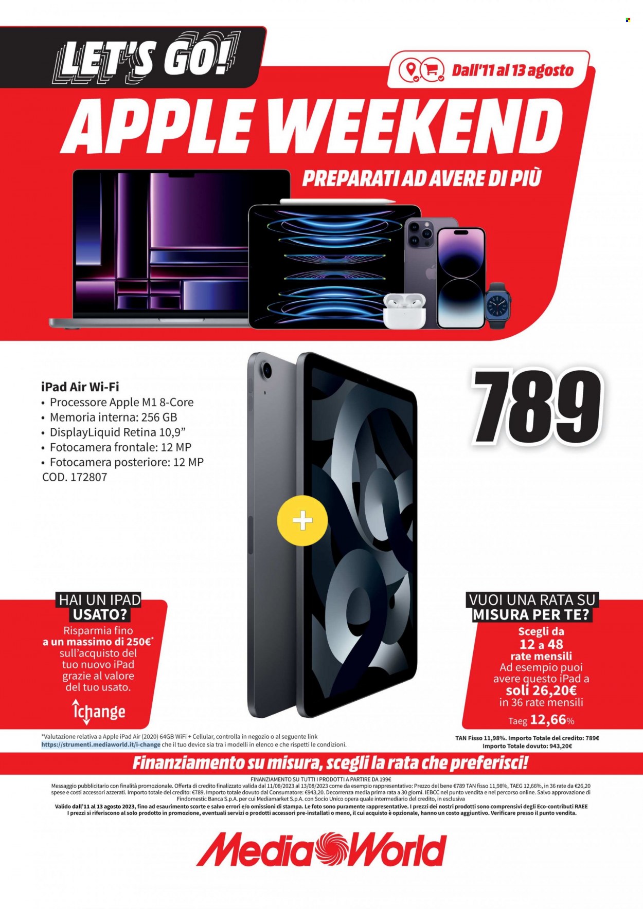 Volantino MediaWorld - 11/8/2023 - 13/8/2023. Pagina 9
