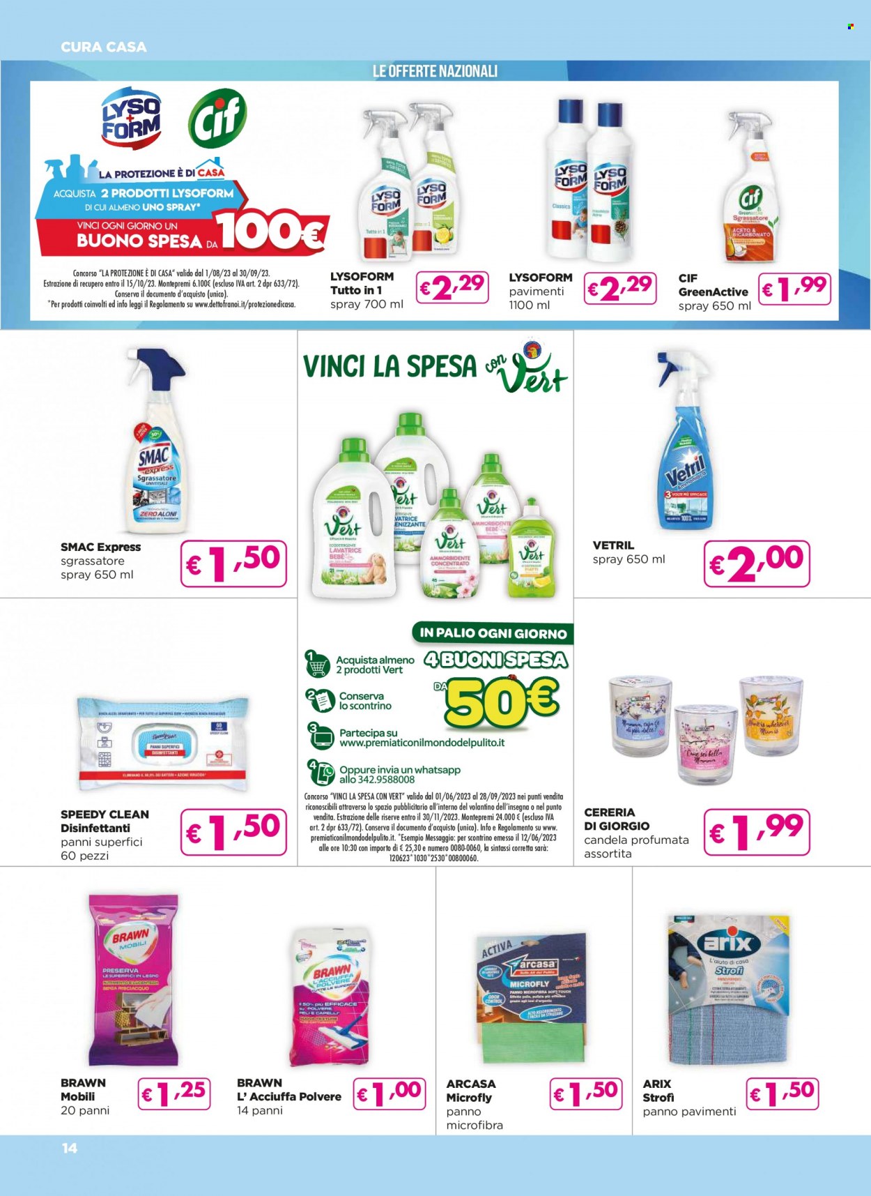Volantino Acqua & Sapone - 18/8/2023 - 5/9/2023. Pagina 14