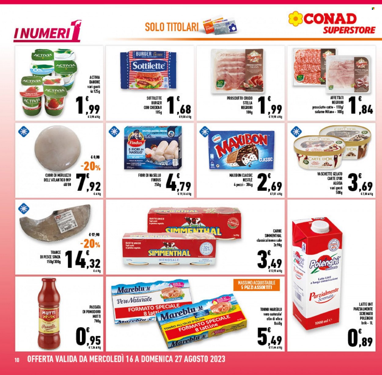 Volantino Conad Superstore - 16/8/2023 - 29/8/2023. Pagina 10