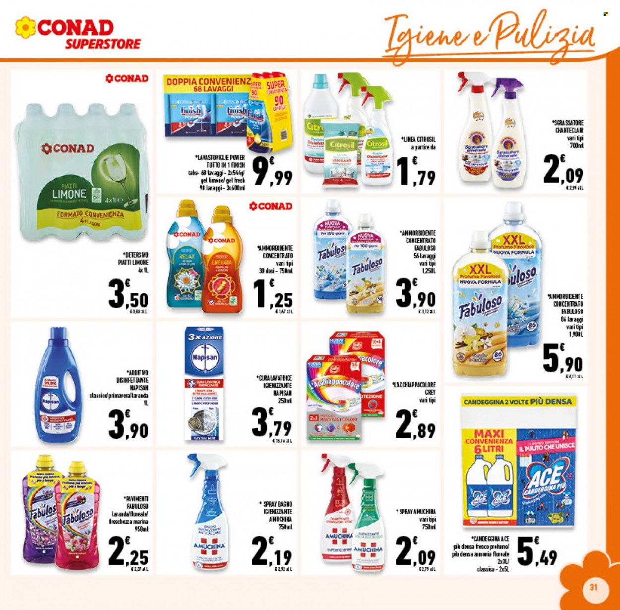 Volantino Conad Superstore - 16/8/2023 - 29/8/2023. Pagina 31