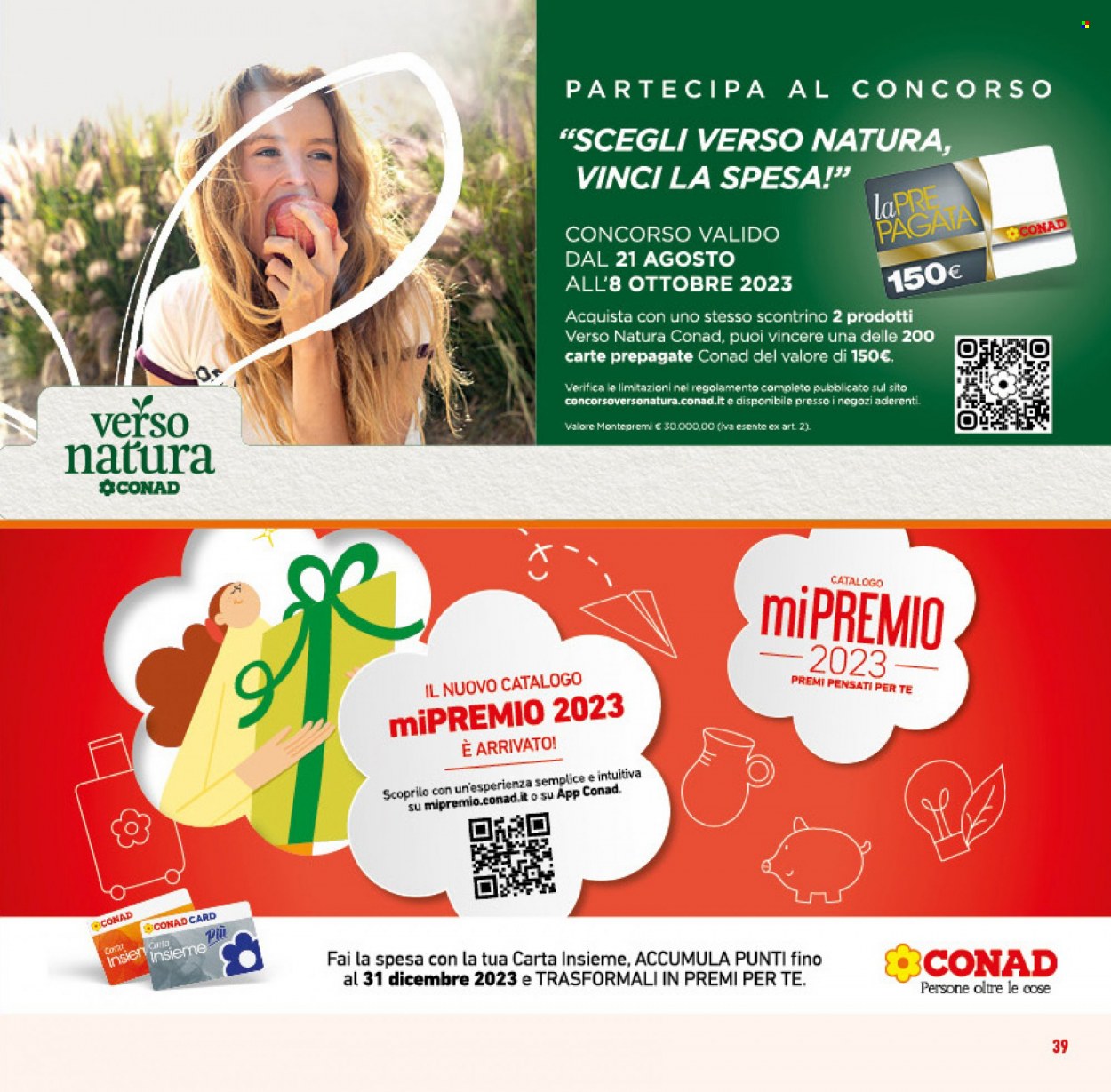 Volantino Conad Superstore - 16/8/2023 - 29/8/2023. Pagina 39